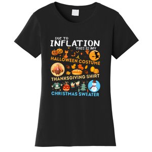 My Spooky Halloween Thanksgiving Ugly Christmas Costume Women's T-Shirt