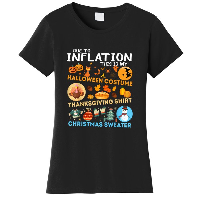 My Spooky Halloween Thanksgiving Ugly Christmas Costume Women's T-Shirt