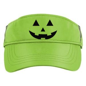 Matching Simple Halloween Pumpkin Jackolantern Adult Drive Performance Visor