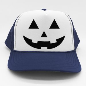 Matching Simple Halloween Pumpkin Jackolantern Trucker Hat