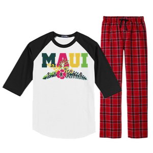 Maui Strong Hawaii Wildfire Relief Raglan Sleeve Pajama Set