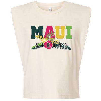 Maui Strong Hawaii Wildfire Relief Garment-Dyed Women's Muscle Tee