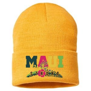 Maui Strong Hawaii Wildfire Relief Sustainable Knit Beanie