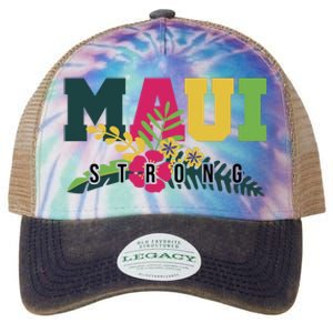 Maui Strong Hawaii Wildfire Relief Legacy Tie Dye Trucker Hat