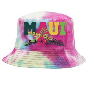 Maui Strong Hawaii Wildfire Relief Tie-Dyed Bucket Hat