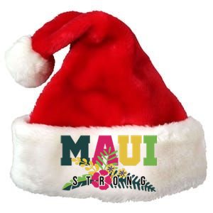 Maui Strong Hawaii Wildfire Relief Premium Christmas Santa Hat