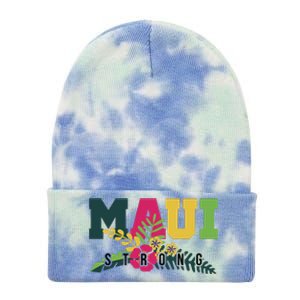 Maui Strong Hawaii Wildfire Relief Tie Dye 12in Knit Beanie