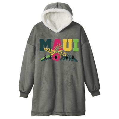 Maui Strong Hawaii Wildfire Relief Hooded Wearable Blanket