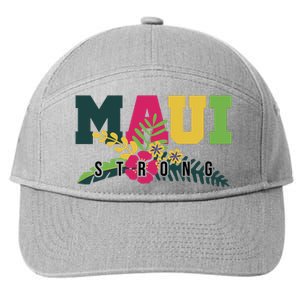 Maui Strong Hawaii Wildfire Relief 7-Panel Snapback Hat