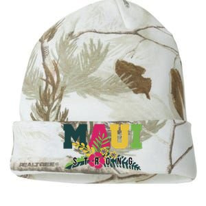 Maui Strong Hawaii Wildfire Relief Kati Licensed 12" Camo Beanie