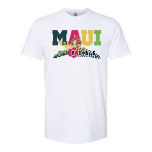 Maui Strong Hawaii Wildfire Relief Softstyle CVC T-Shirt