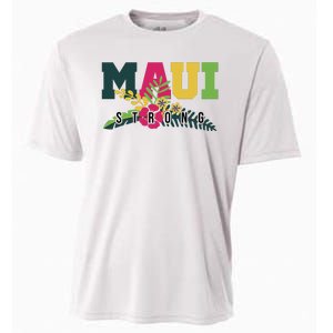 Maui Strong Hawaii Wildfire Relief Cooling Performance Crew T-Shirt