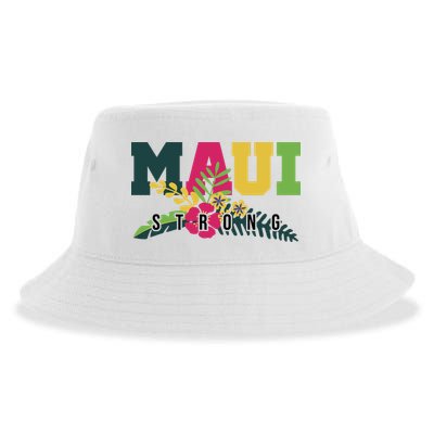 Maui Strong Hawaii Wildfire Relief Sustainable Bucket Hat