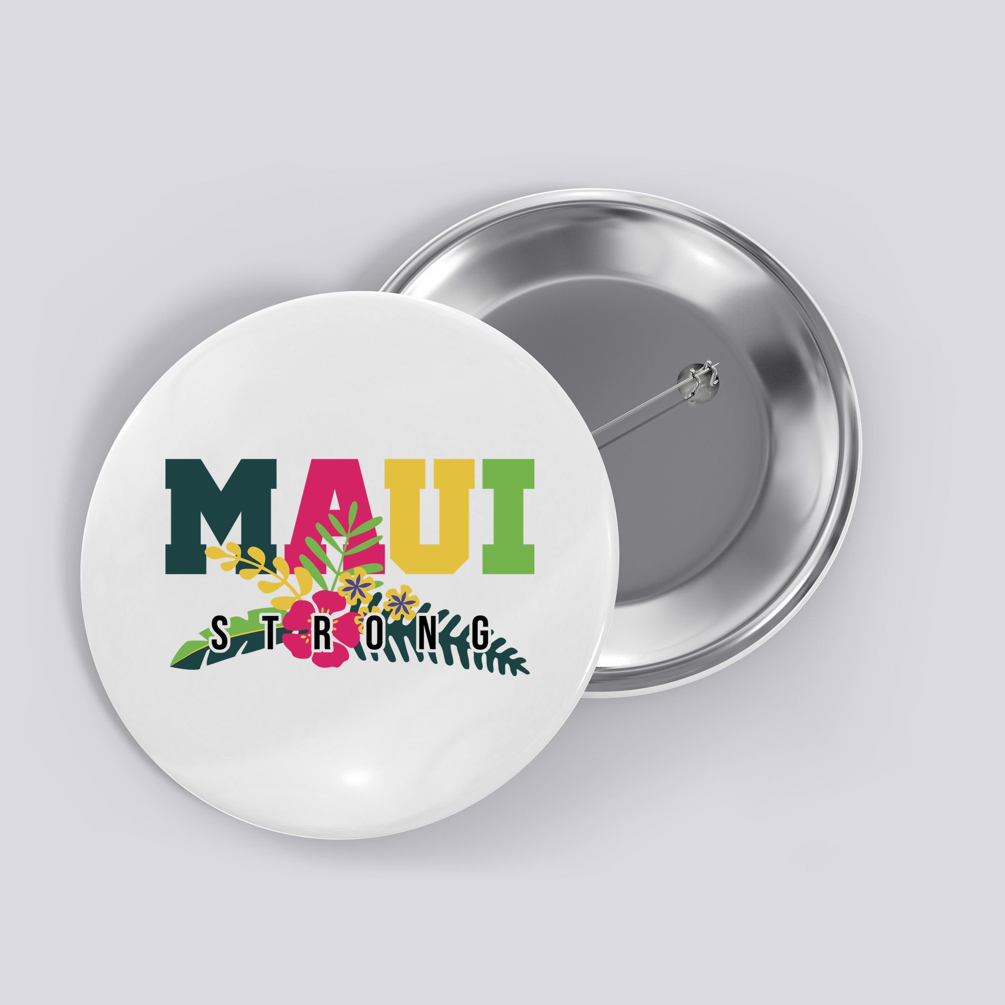 Maui Strong Hawaii Wildfire Relief Button
