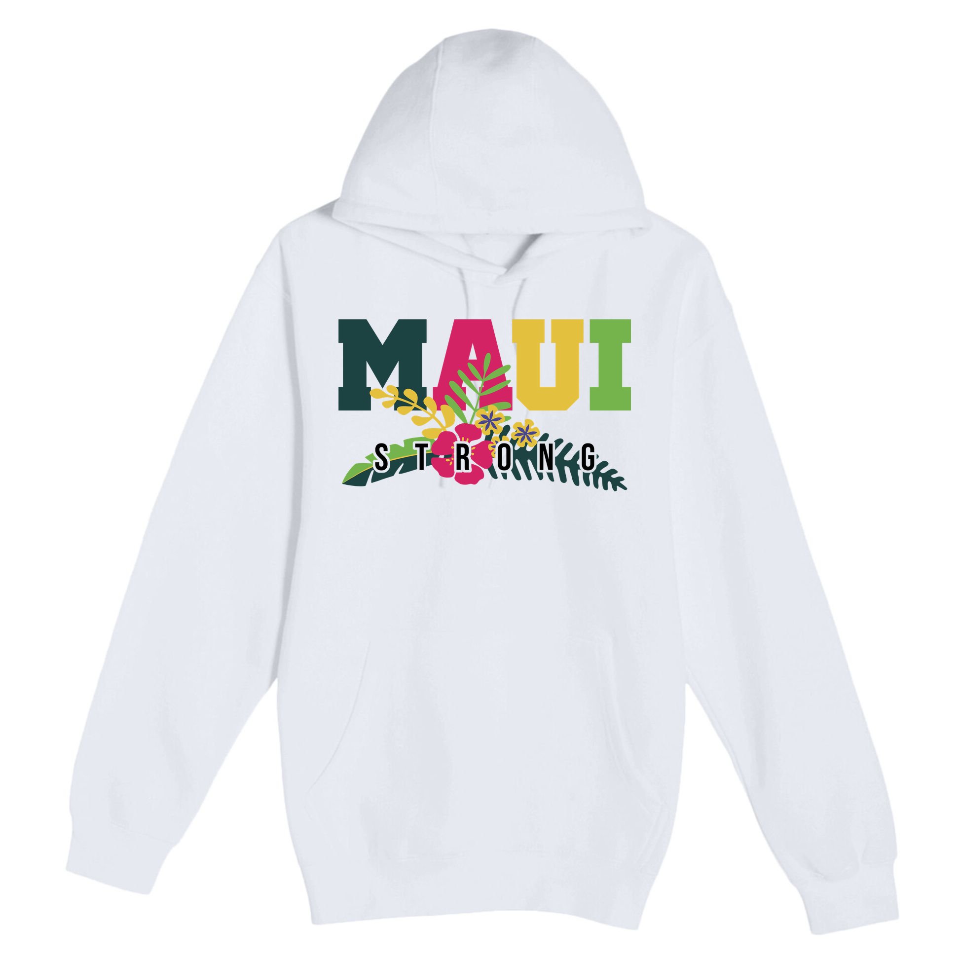Maui Strong Hawaii Wildfire Relief Premium Pullover Hoodie