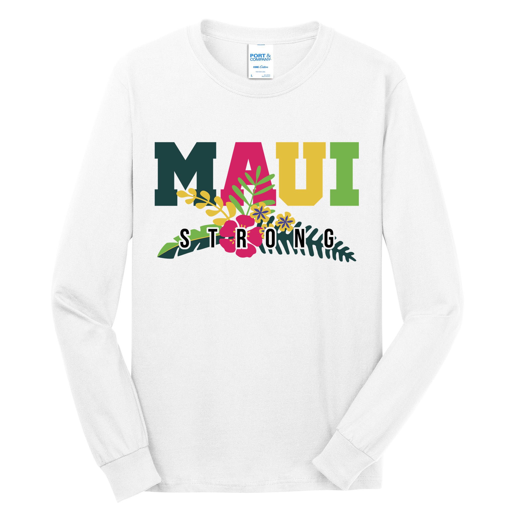 Maui Strong Hawaii Wildfire Relief Tall Long Sleeve T-Shirt