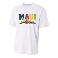 Maui Strong Hawaii Wildfire Relief Youth Performance Sprint T-Shirt