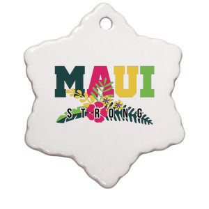 Maui Strong Hawaii Wildfire Relief Ceramic Star Ornament