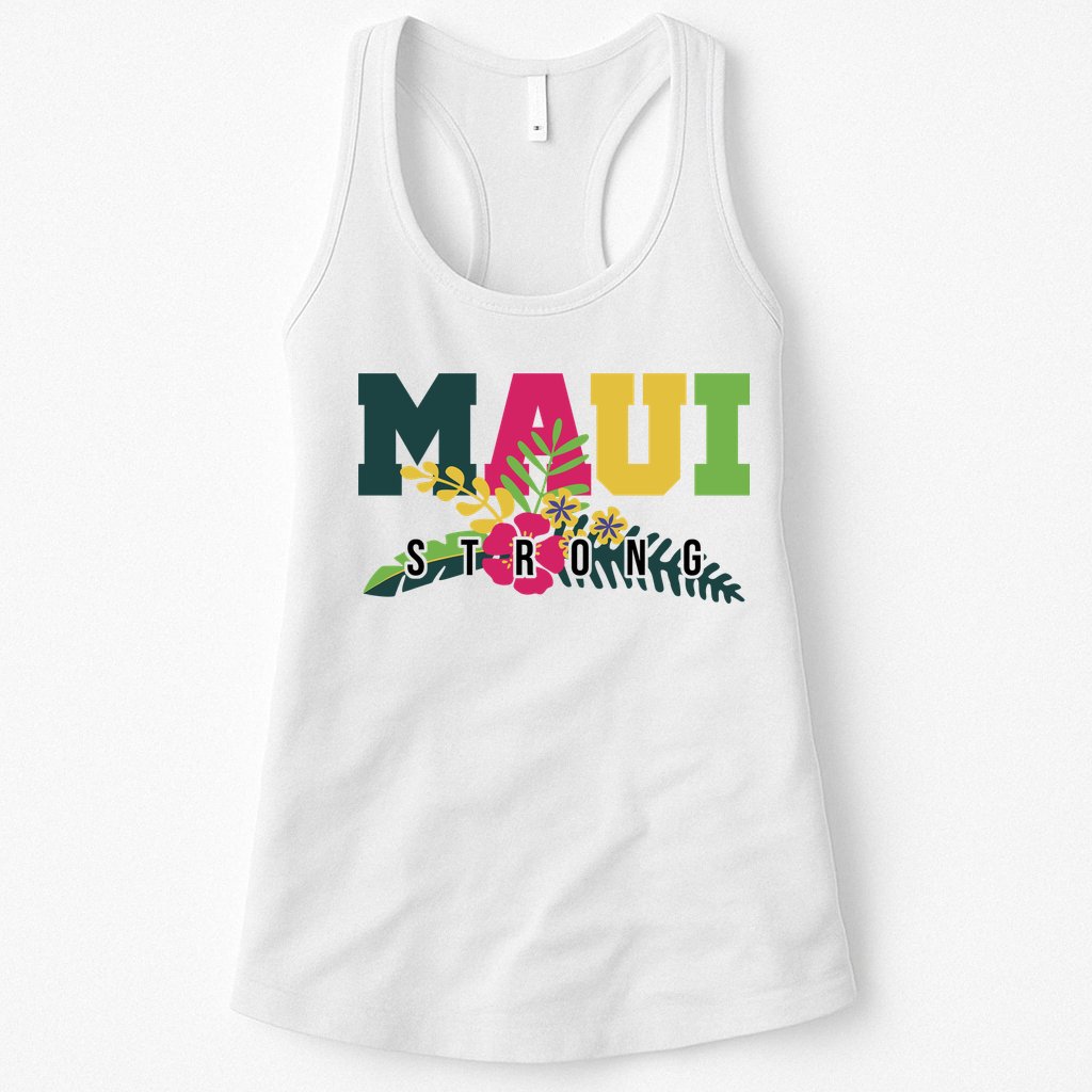 Maui Strong Hawaii Wildfire Relief Womens Tank Top
