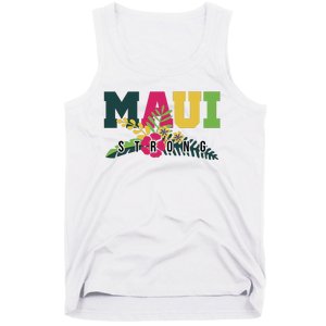 Maui Strong Hawaii Wildfire Relief Tank Top