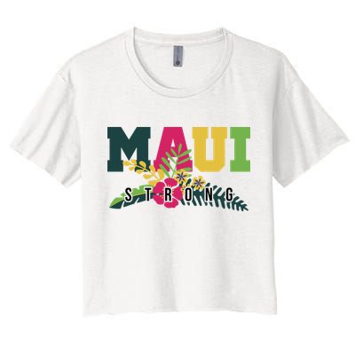Maui Strong Hawaii Wildfire Relief Crop Top