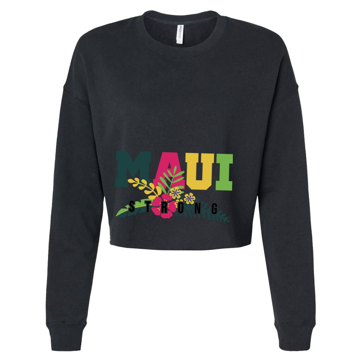Maui Strong Hawaii Wildfire Relief Women's Crop Top Tee