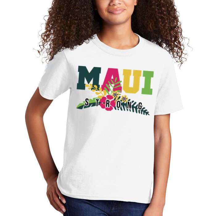 Maui Strong Hawaii Wildfire Relief Kids T-Shirt