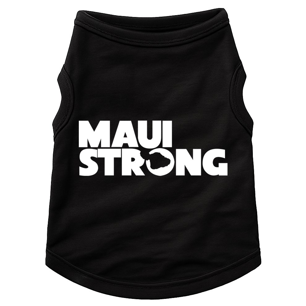 Maui Strong Hawaii Wildfire Doggie Tank