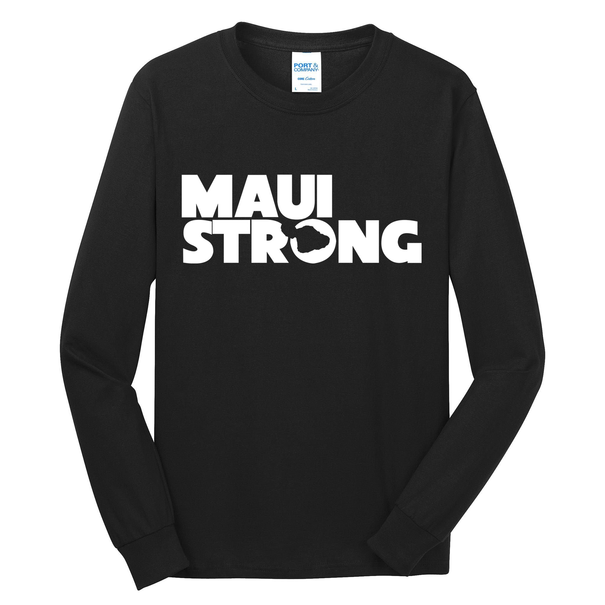 Maui Strong Hawaii Wildfire Tall Long Sleeve T-Shirt