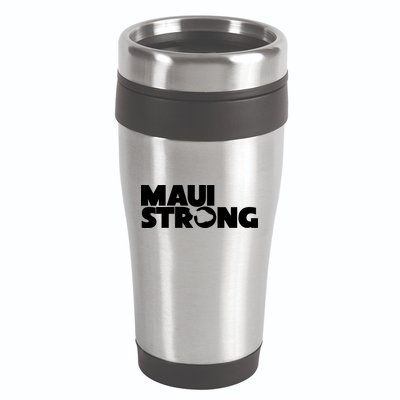 Maui Strong Hawaii Wildfire 16oz Travel Tumbler