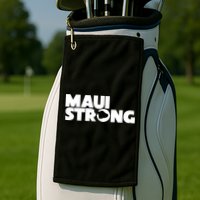 Maui Strong Hawaii Wildfire Golf Towel