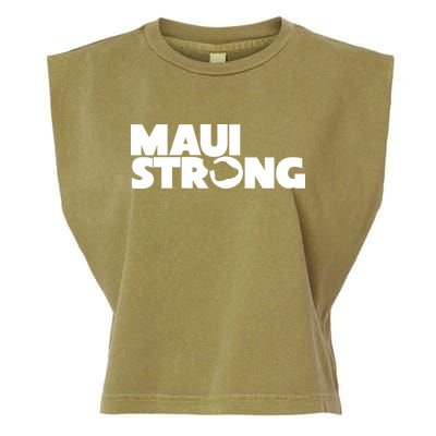 Maui Strong Hawaii Wildfire Garment-Dyed Women's Muscle Tee