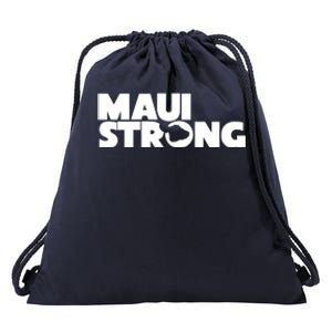 Maui Strong Hawaii Wildfire Drawstring Bag