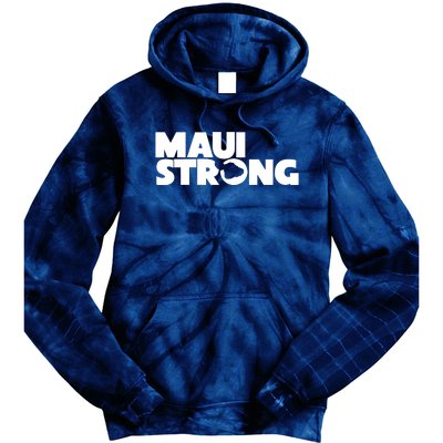 Maui Strong Hawaii Wildfire Tie Dye Hoodie