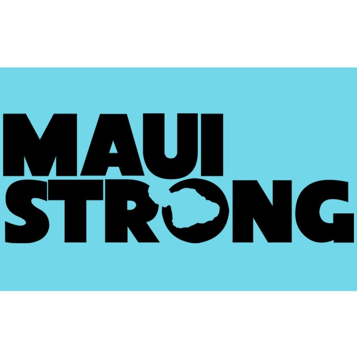 Maui Strong Hawaii Wildfire Bumper Sticker