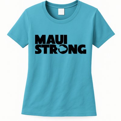 Maui Strong Hawaii Wildfire Womens T-Shirt