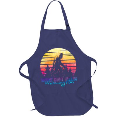 Mount Saint Helens Washington National Park Retro 80's Apron