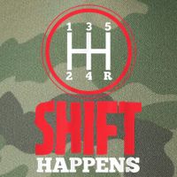 Mens Shift Happens Funny Mechanic Car Lover Legacy Tie Dye Trucker Hat