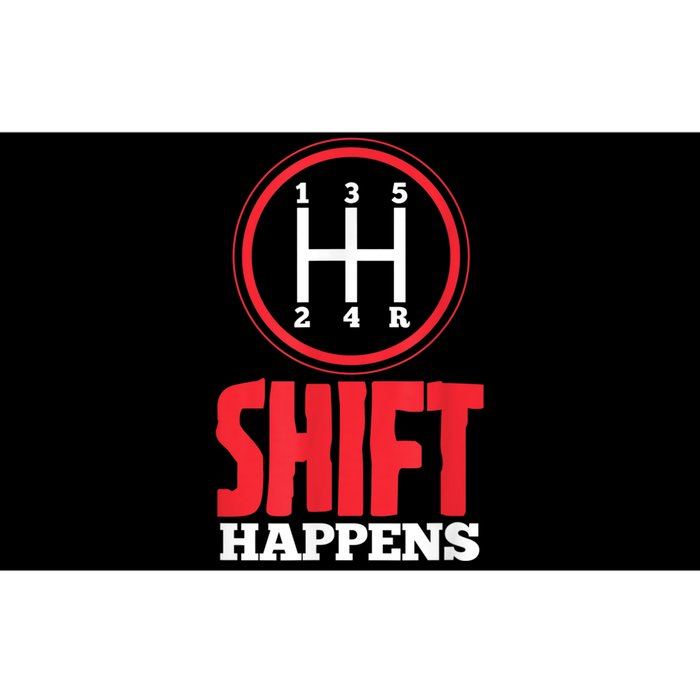 Mens Shift Happens Funny Mechanic Car Lover Bumper Sticker