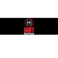 Mens Shift Happens Funny Mechanic Car Lover Bumper Sticker