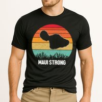Maui Strong Hawaii Wildfire Sunset Cooling Performance Crew T-Shirt