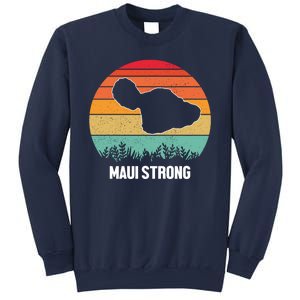 Maui Strong Hawaii Wildfire Sunset Sweatshirt