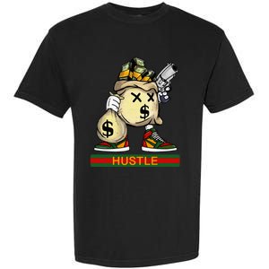 Money Stacks Hustle Wall Street Hip Hop Rap Lover Gift Garment-Dyed Heavyweight T-Shirt