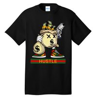 Money Stacks Hustle Wall Street Hip Hop Rap Lover Gift Tall T-Shirt