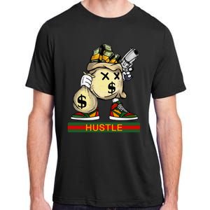 Money Stacks Hustle Wall Street Hip Hop Rap Lover Gift Adult ChromaSoft Performance T-Shirt