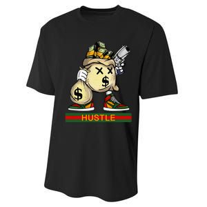 Money Stacks Hustle Wall Street Hip Hop Rap Lover Gift Performance Sprint T-Shirt