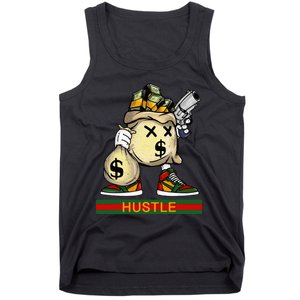 Money Stacks Hustle Wall Street Hip Hop Rap Lover Gift Tank Top