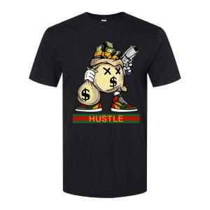 Money Stacks Hustle Wall Street Hip Hop Rap Lover Gift Softstyle CVC T-Shirt