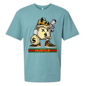 Money Stacks Hustle Wall Street Hip Hop Rap Lover Gift Sueded Cloud Jersey T-Shirt