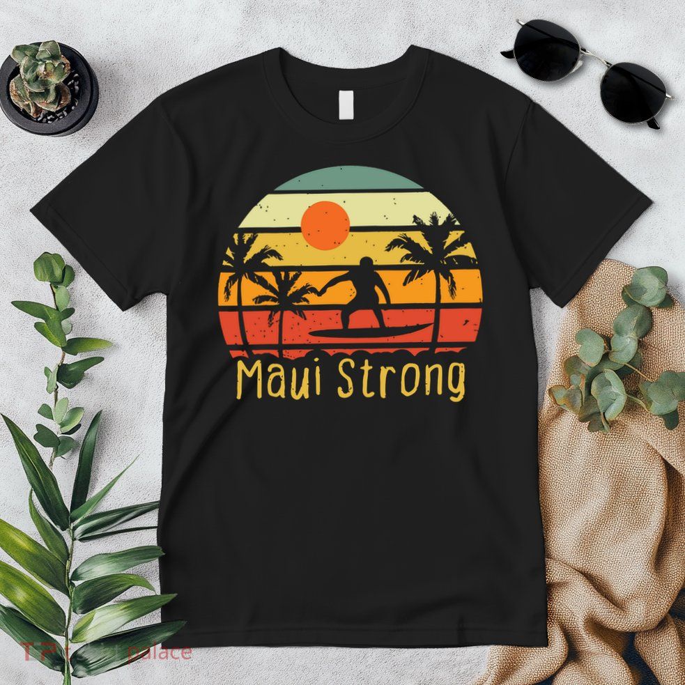 Maui Strong Hawaii Lahaina Banyan Tree Premium T-Shirt